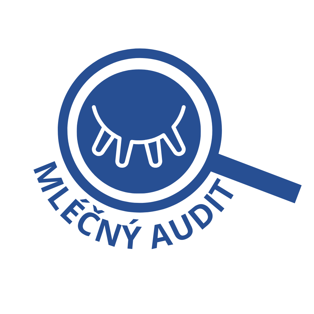 Mléčný audit-logo